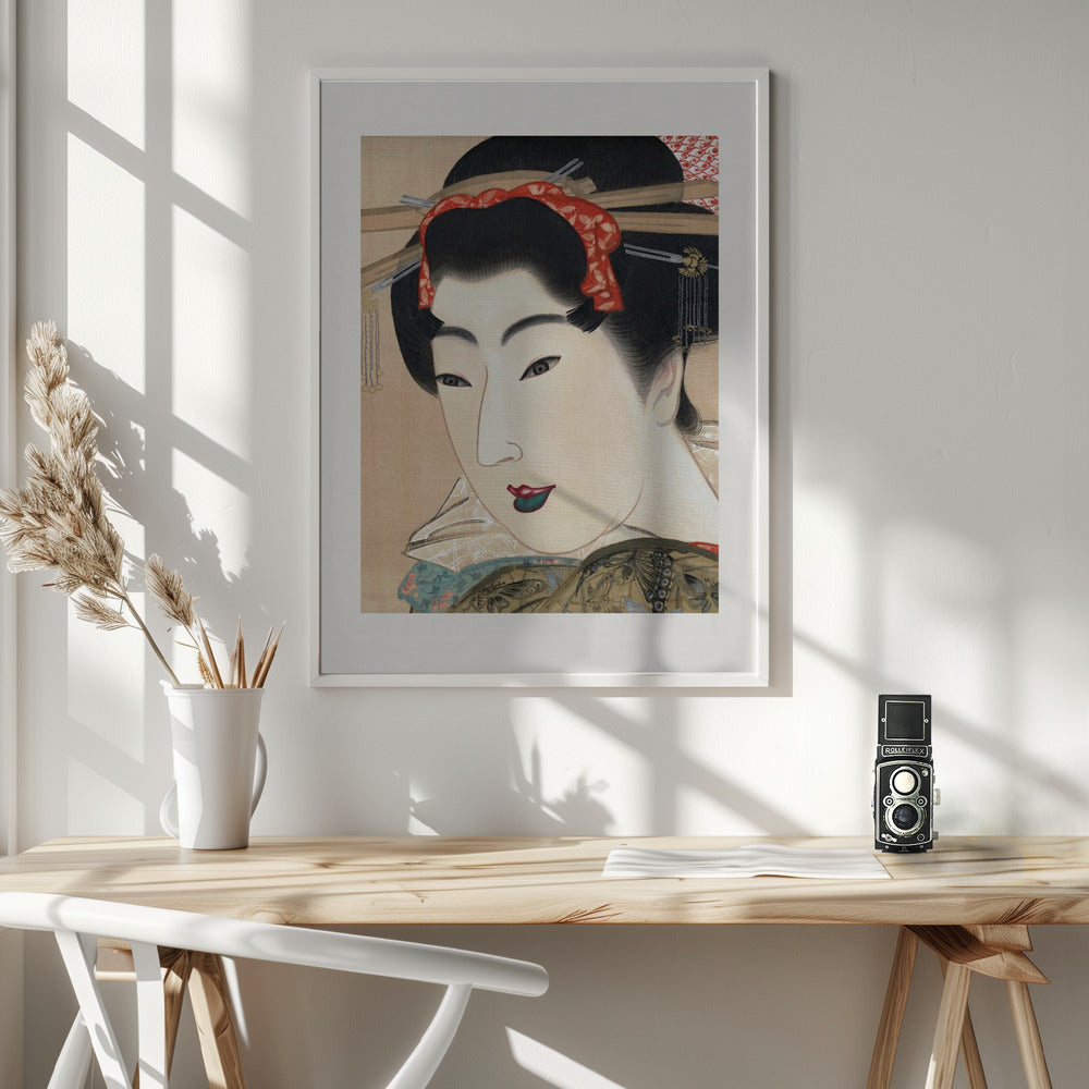 Fine Art Print, Japanese Geisha (1830s)
