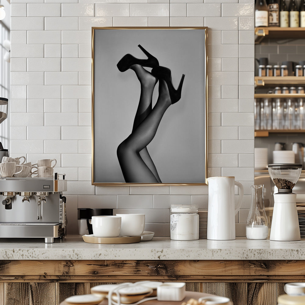 Fine Art Print, Velvet Pumps