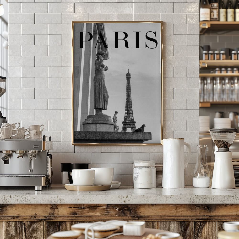 Fine Art Print, Paris Text 5