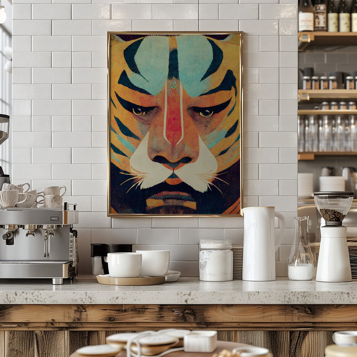 Fine Art Print, Strong Tiger