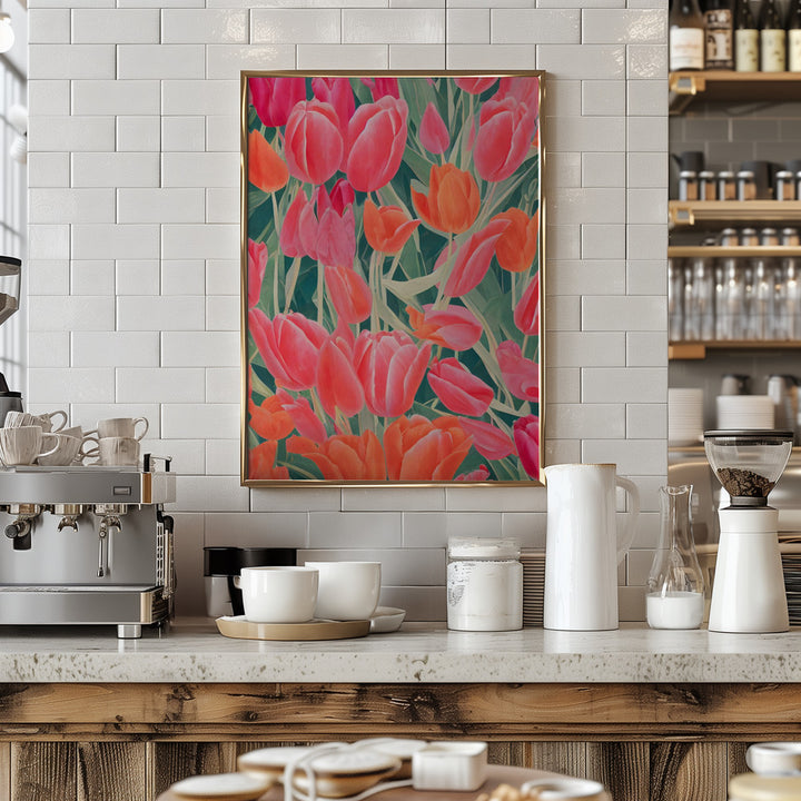 Fine Art Print, Pink Tulips