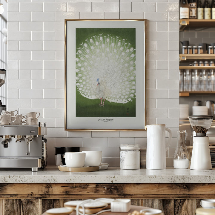 Fine Art Print, Peacock - Cropped