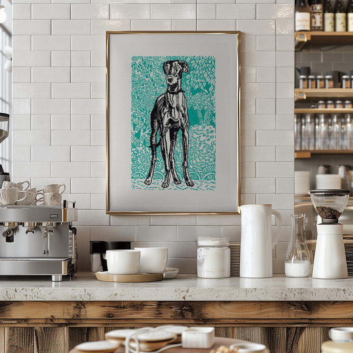 Fine Art Print, Greyhound