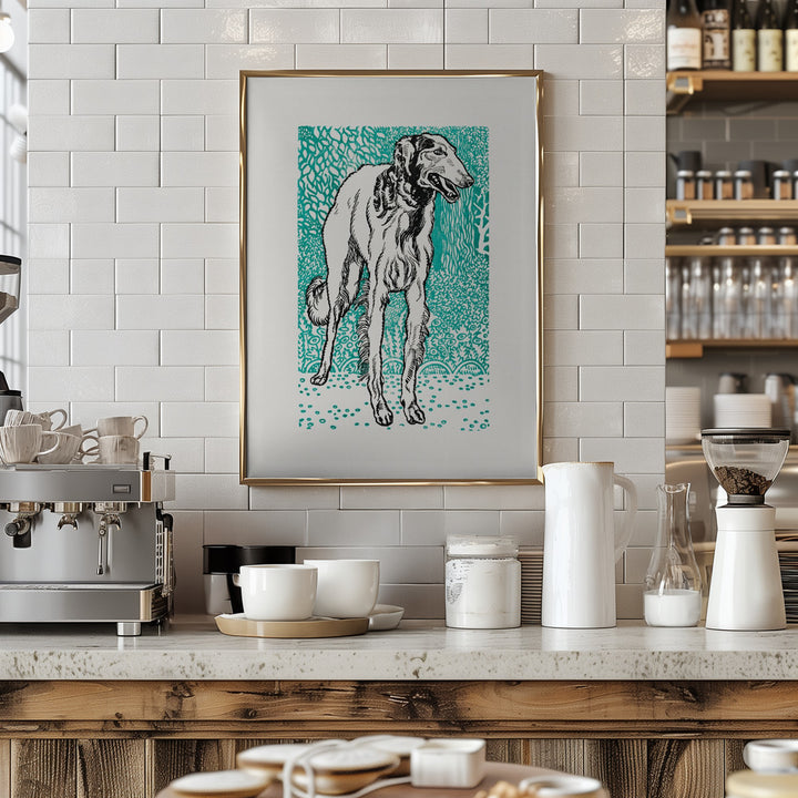 Fine Art Print, Greyhound