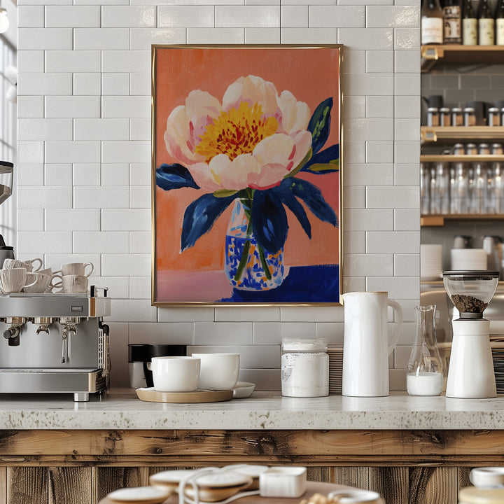 Fine Art Print, Blooming Peony