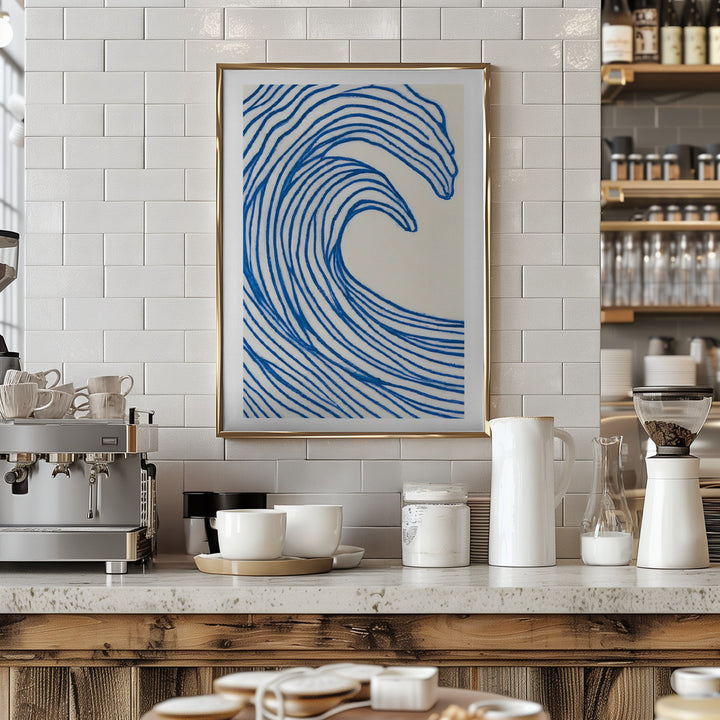 Fine Art Print, Wavy Lines