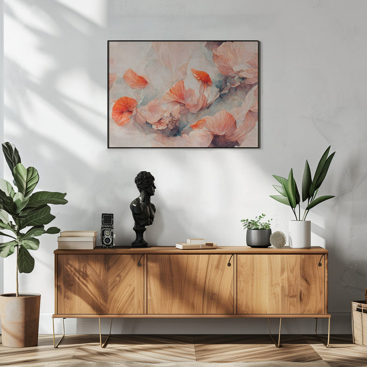 Fine Art Print, Wild Coral Flowers
