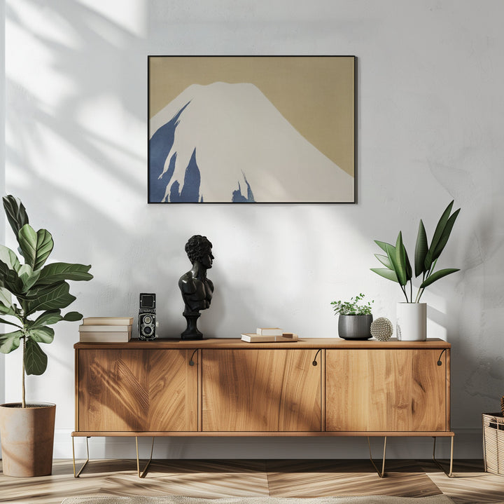 Fine Art Print, Mount Fuji From Momoyogusa