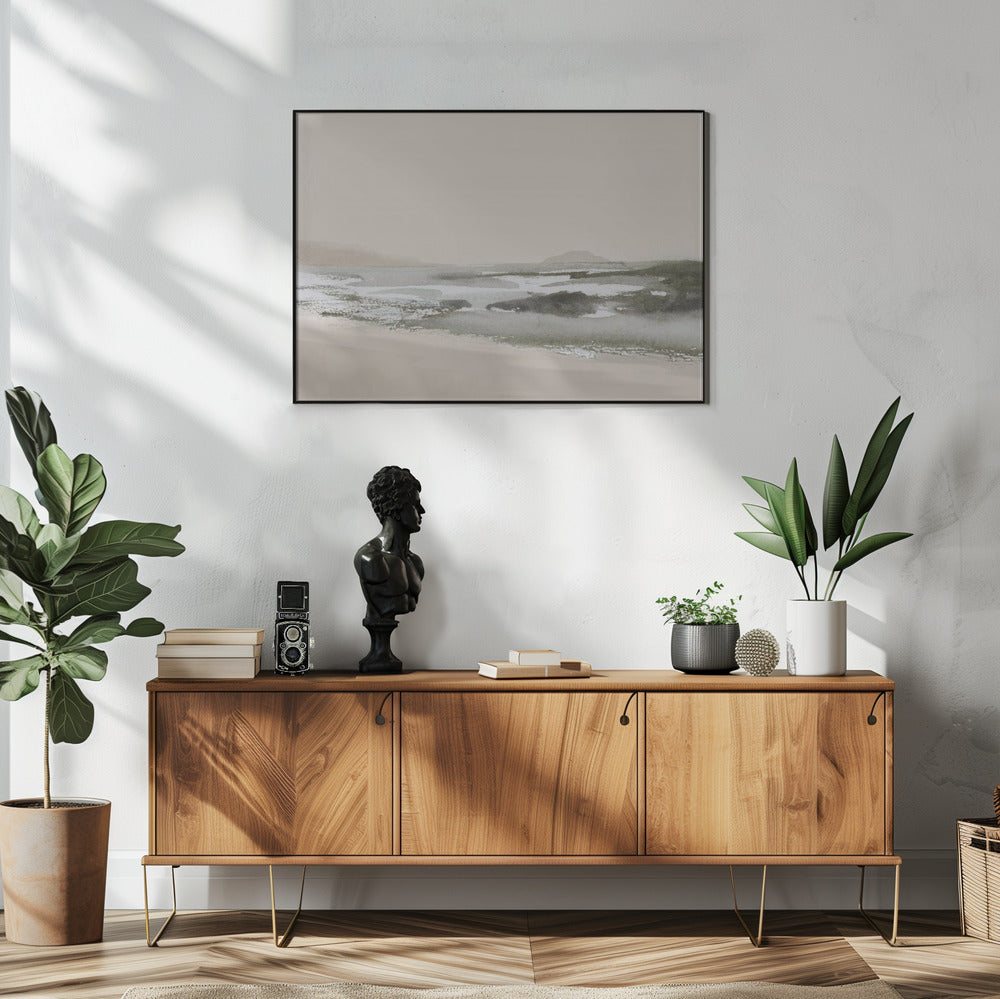 Fine Art Print, Calm Beach