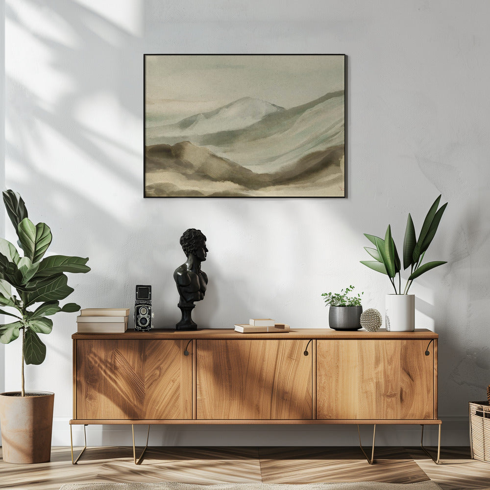 Fine Art Print, Old Mountain