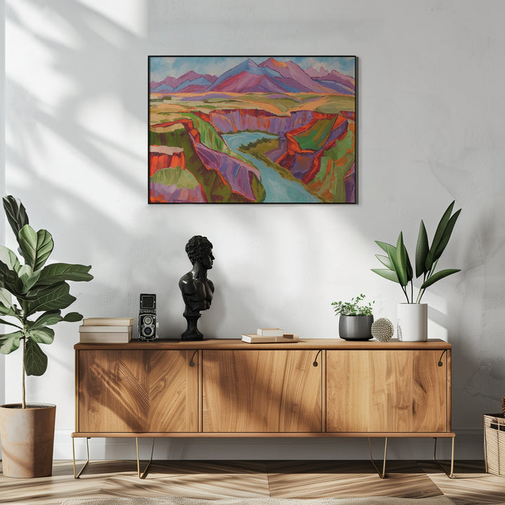 Fine Art Print, Colorful Sunset