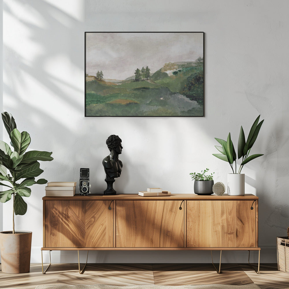 Fine Art Print, View From Garndma's Window