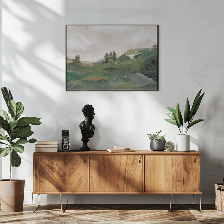 Fine Art Print, View From Garndma's Window