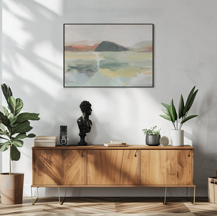 Fine Art Print, Aquarelle Landscape No2