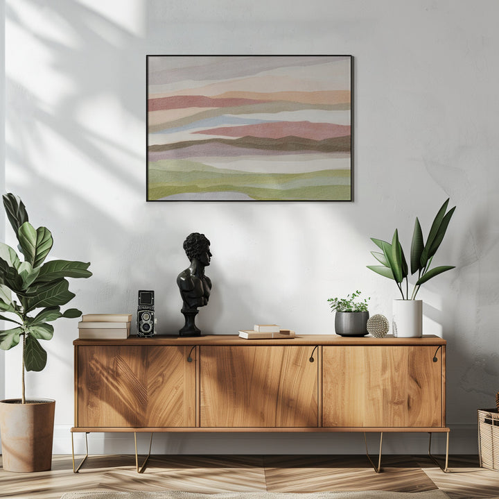 Fine Art Print, Pastel tones abstract art