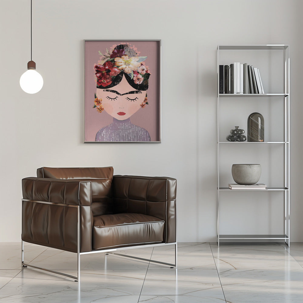 Fine Art Print, Frida (Pastel Version)