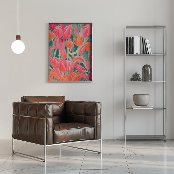 Fine Art Print, Pink Tulips