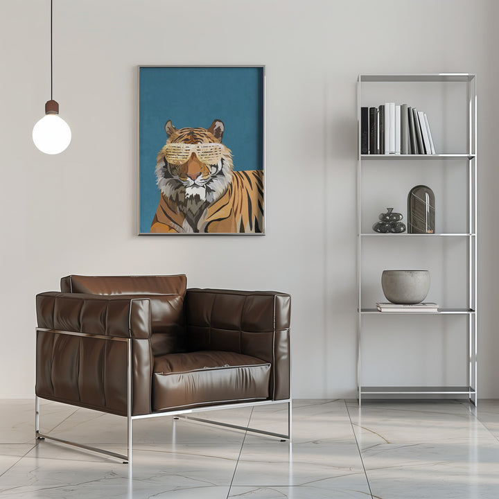 Fine Art Print, Hip Hop Tiger