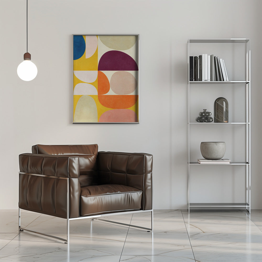 Fine Art Print, Vivid Bauhaus2