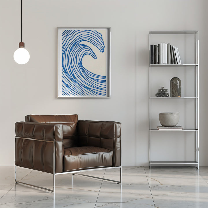 Fine Art Print, Wavy Lines