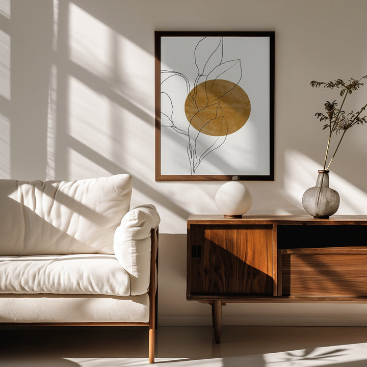 Fine Art Print, Plant and Sun