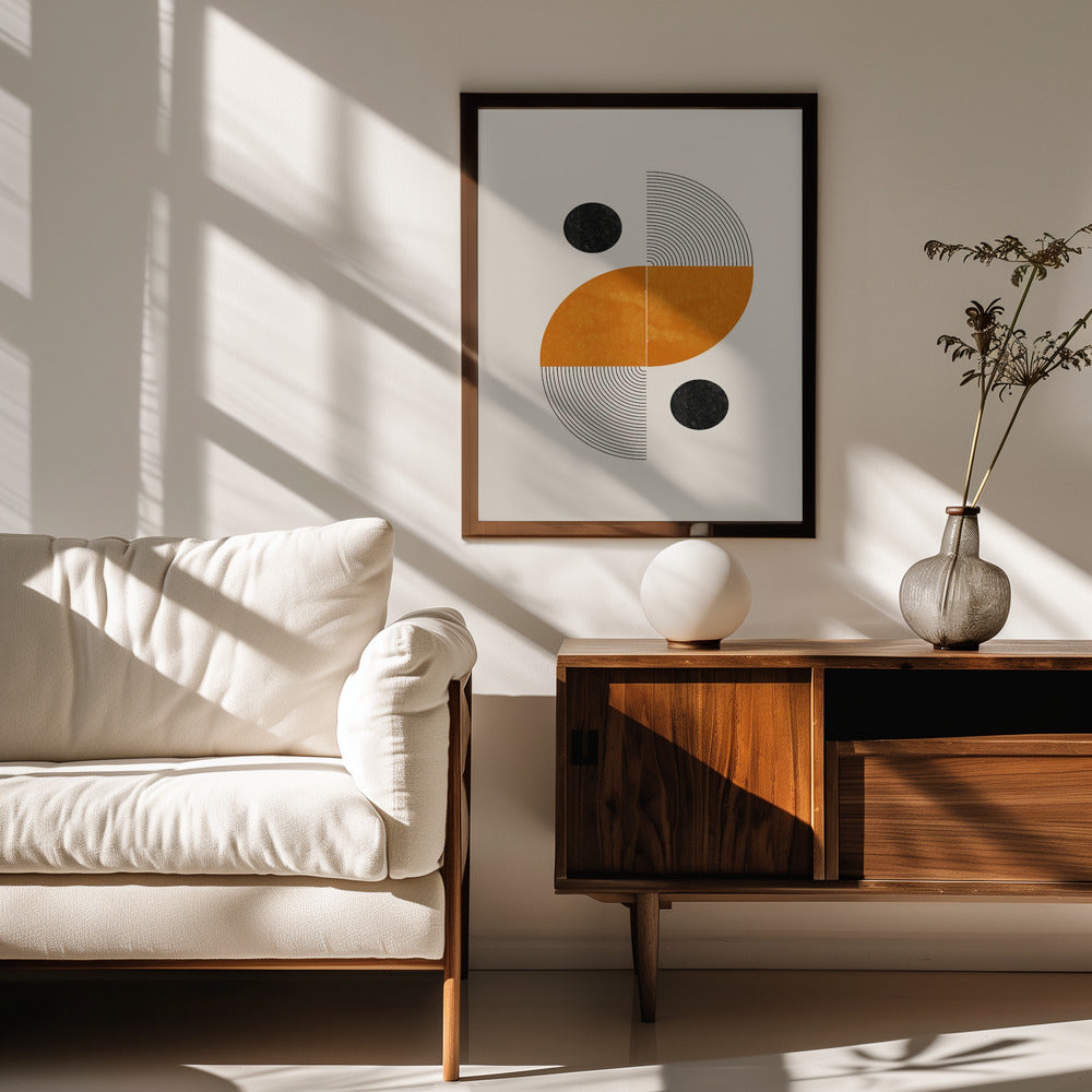 Fine Art Print, Retro Shape