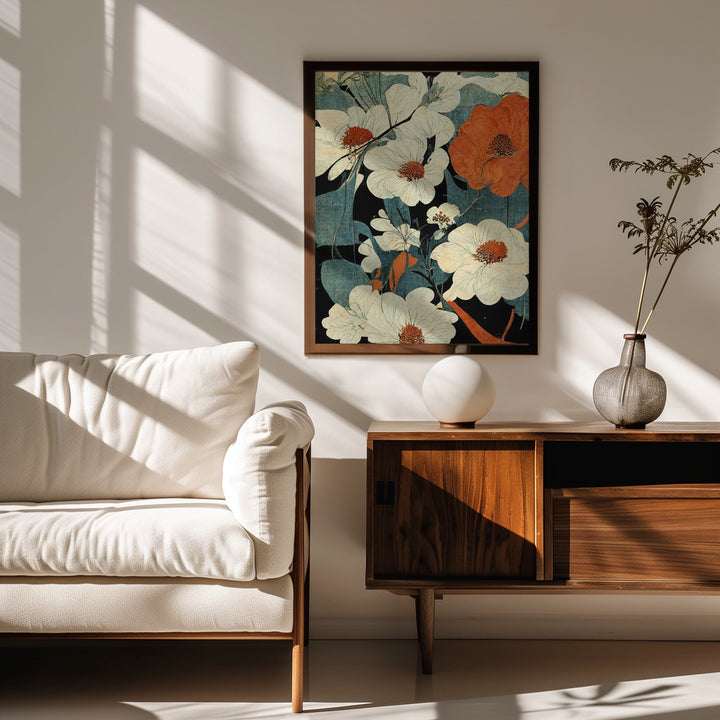 Fine Art Print, Asian Flowers