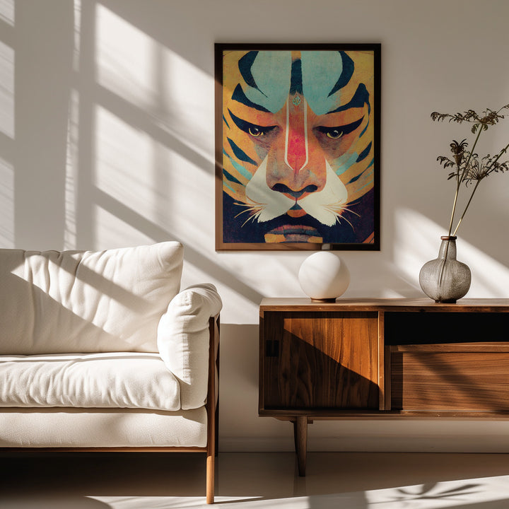 Fine Art Print, Strong Tiger