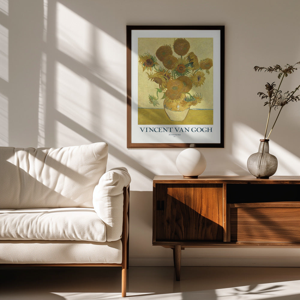 Fine Art Print, Sunflowers