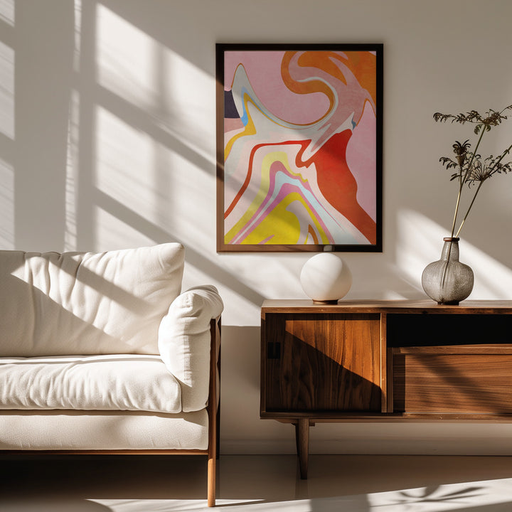 Fine Art Print, Organic Bauhaus Waved2