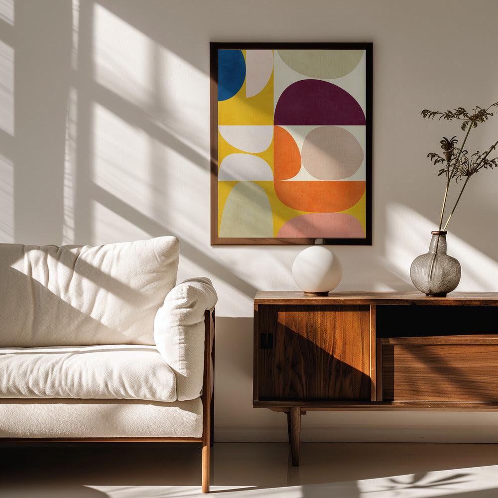 Fine Art Print, Vivid Bauhaus2