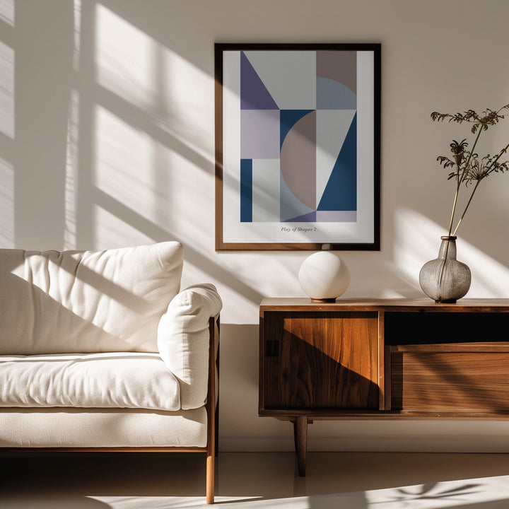 Fine Art Print, Play of Shapes 2