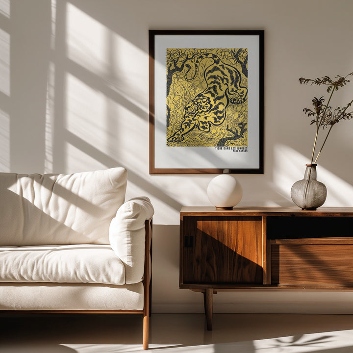 Fine Art Print, Tigre Dans Les Jungles Poster