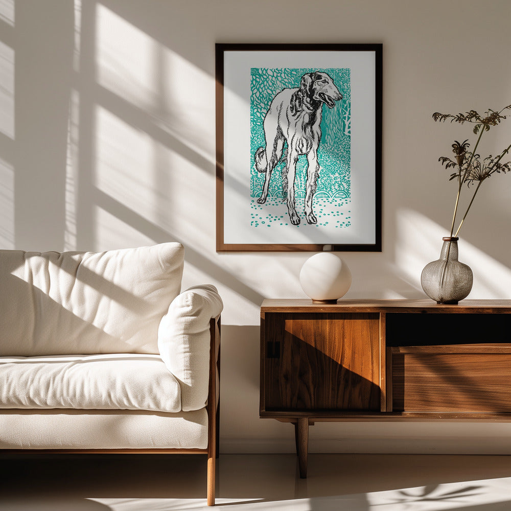 Fine Art Print, Greyhound