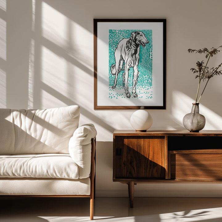 Fine Art Print, Greyhound