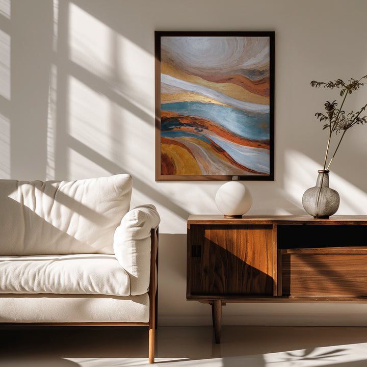 Fine Art Print, Sunlit Dunes