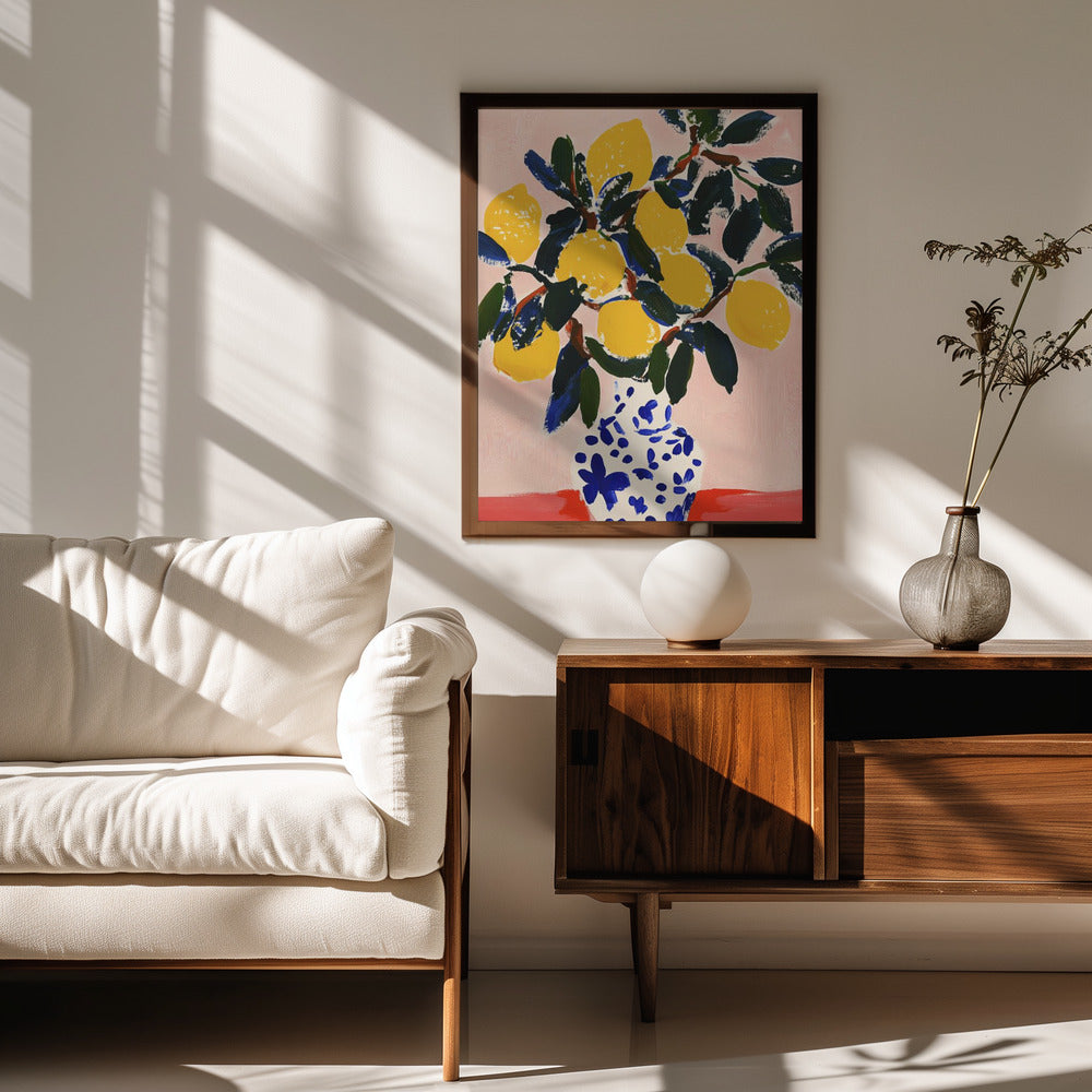 Fine Art Print, Lemonbouquet