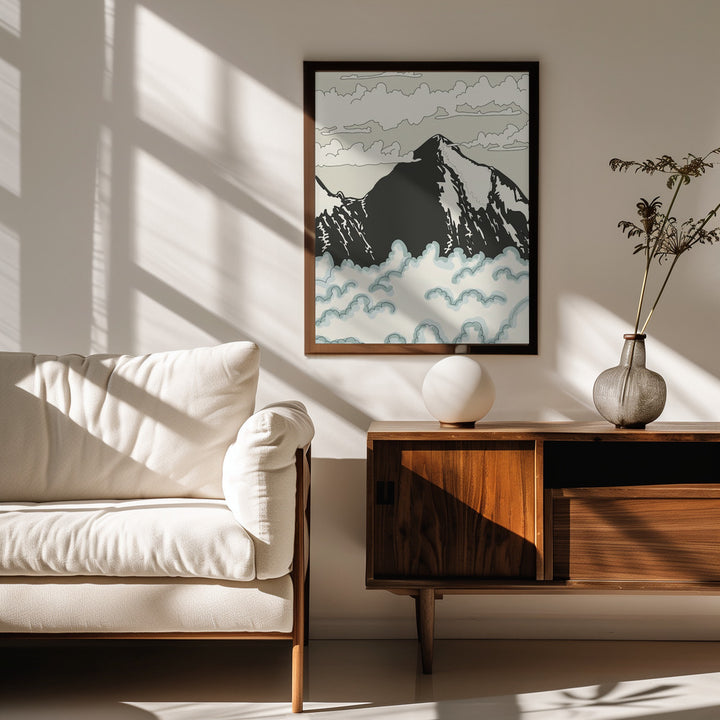 Fine Art Print, K2 Mountain