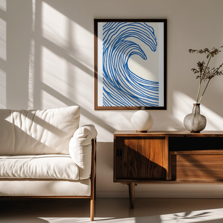 Fine Art Print, Wavy Lines