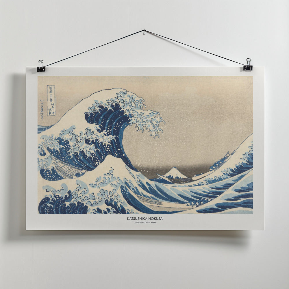 Fine Art Print, Under The Great Wave