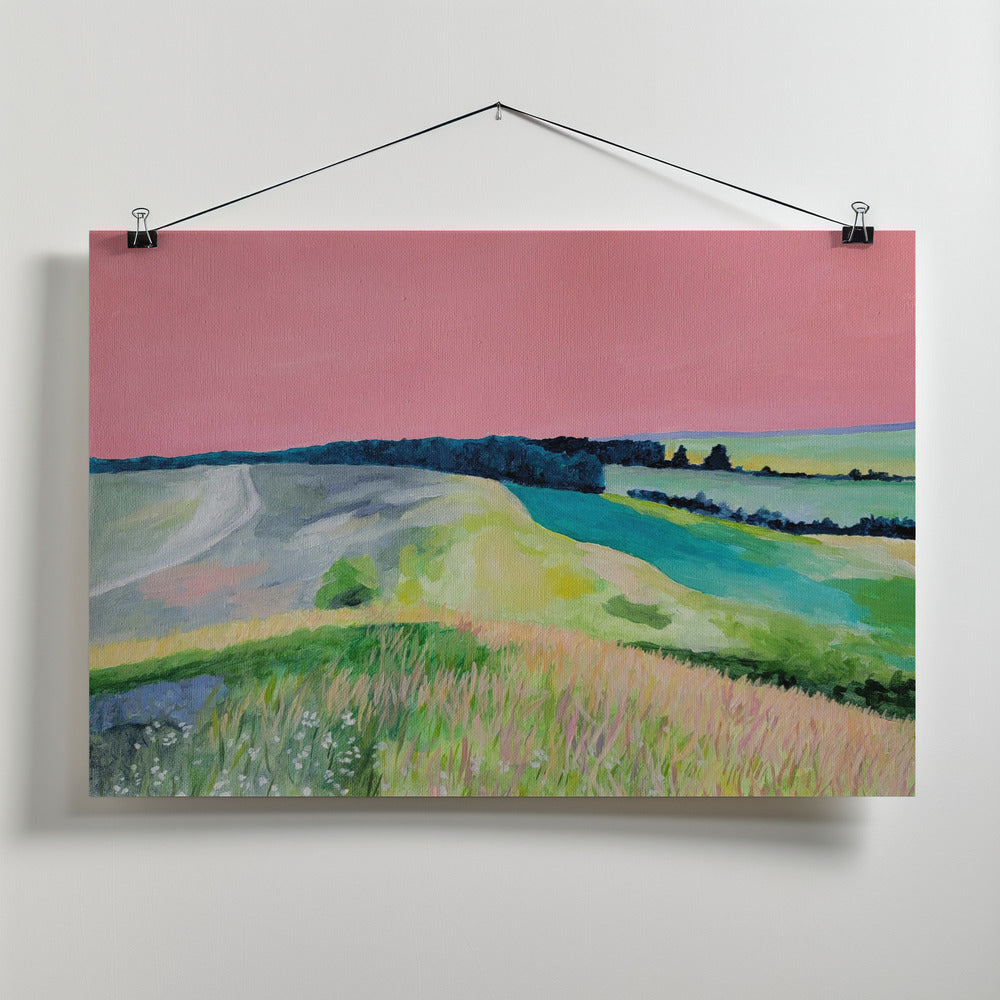 Fine Art Print, Pink Sky