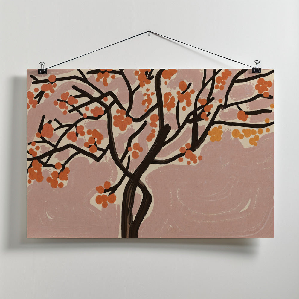 Fine Art Print, Peach blossom