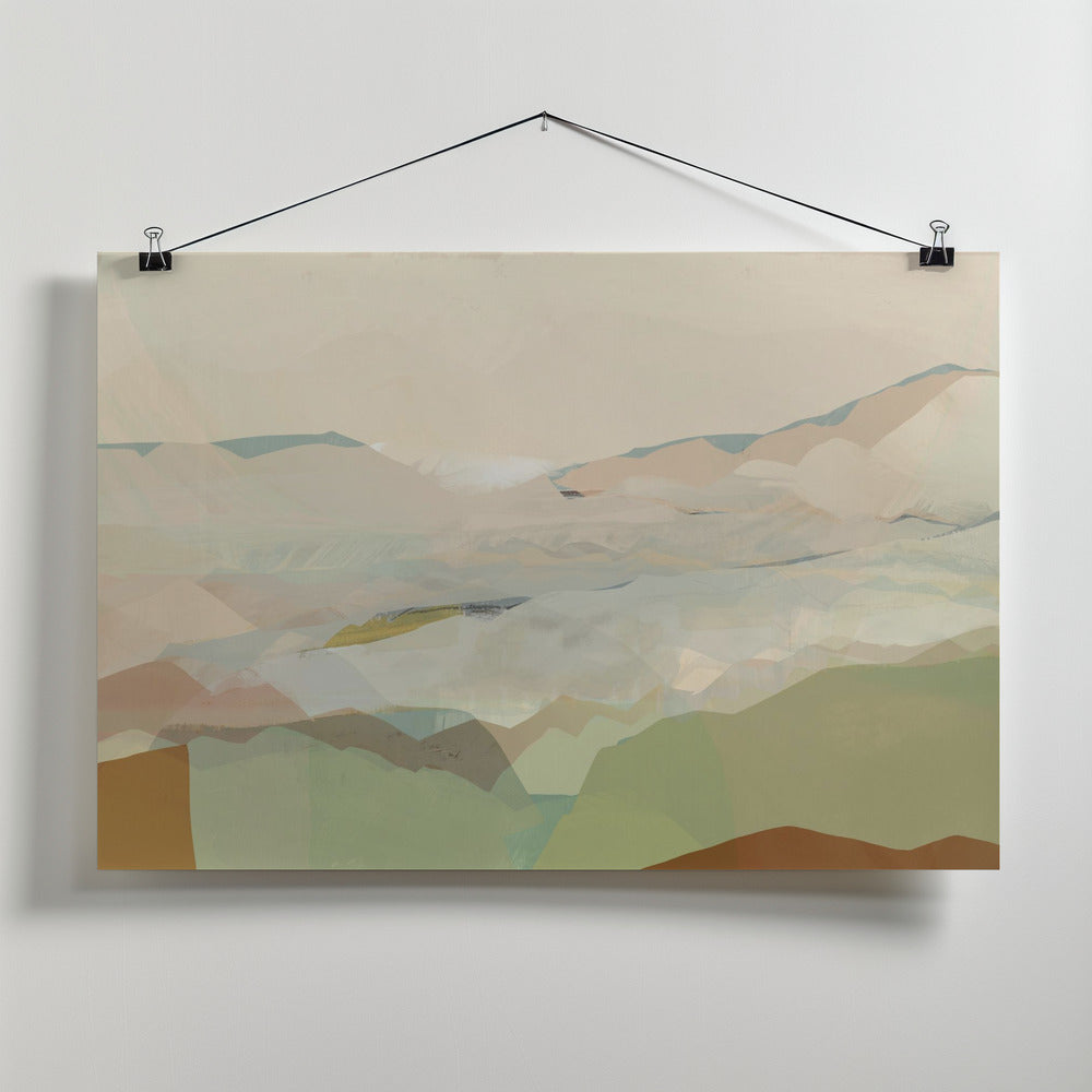 Fine Art Print, Colourblock Landscape 1