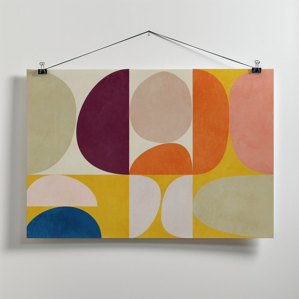 Fine Art Print, Vivid Bauhaus2