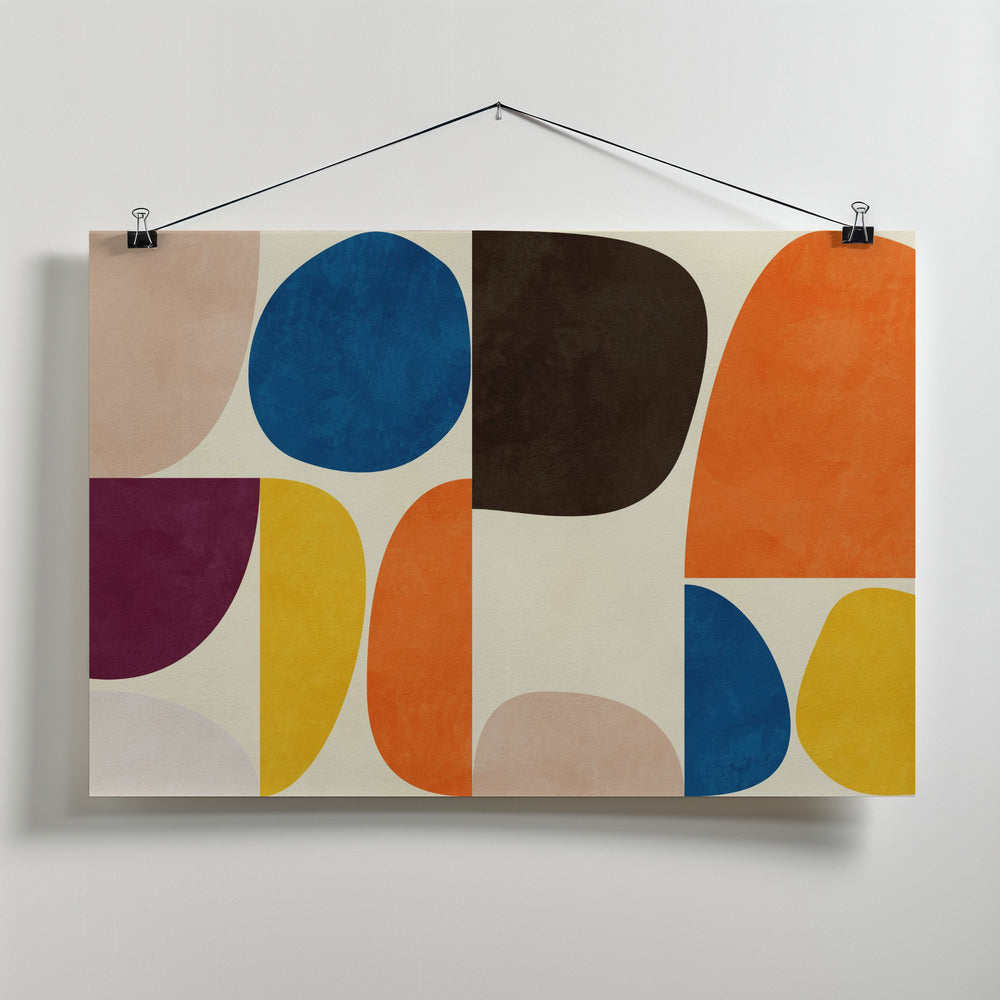 Fine Art Print, Vivid Bauhaus