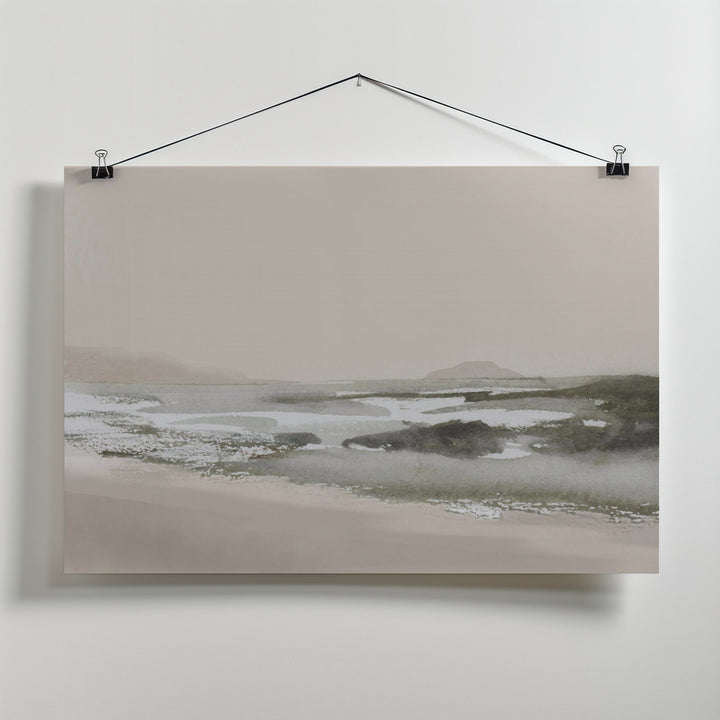 Fine Art Print, Calm Beach