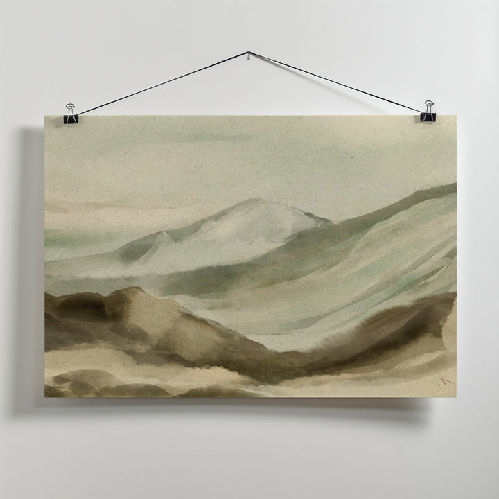 Fine Art Print, Old Mountain