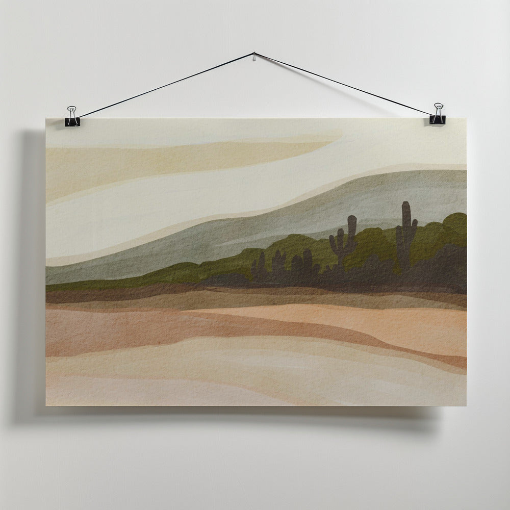 Fine Art Print, Southwestern view