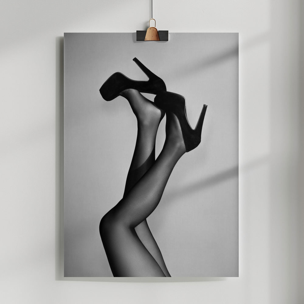 Fine Art Print, Velvet Pumps