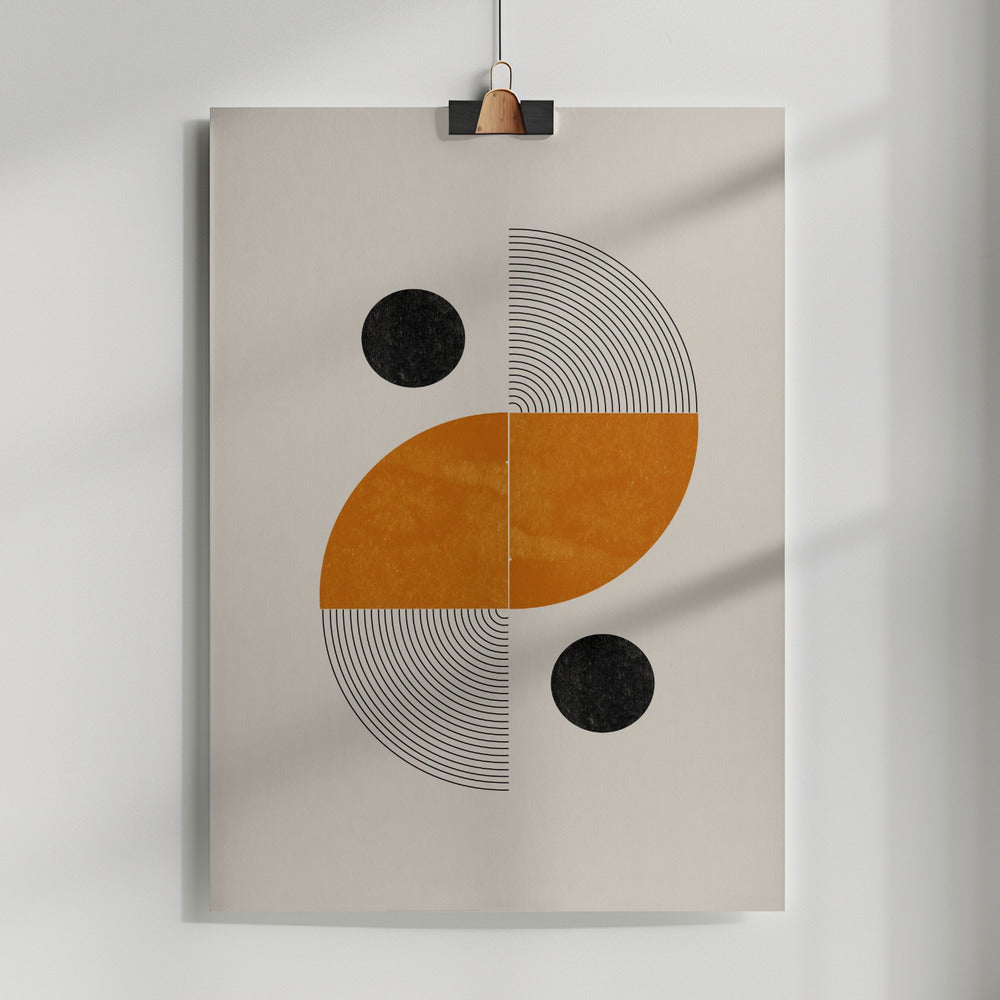 Fine Art Print, Retro Shape